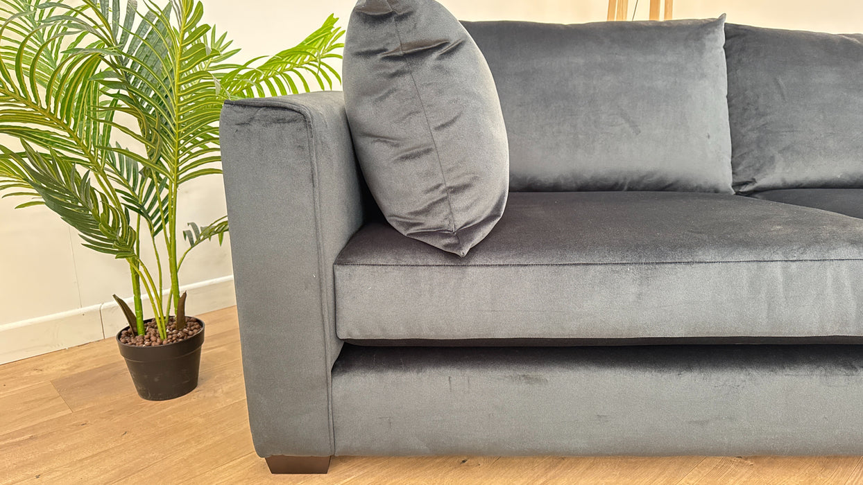 Toshiba 4 Seater Fabric Sofa