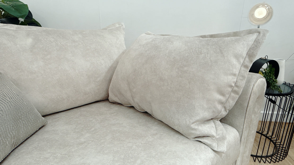 Sofology Savoy Fabric 2 Seater in Lifestyle Dapple Fabric Marble Mix