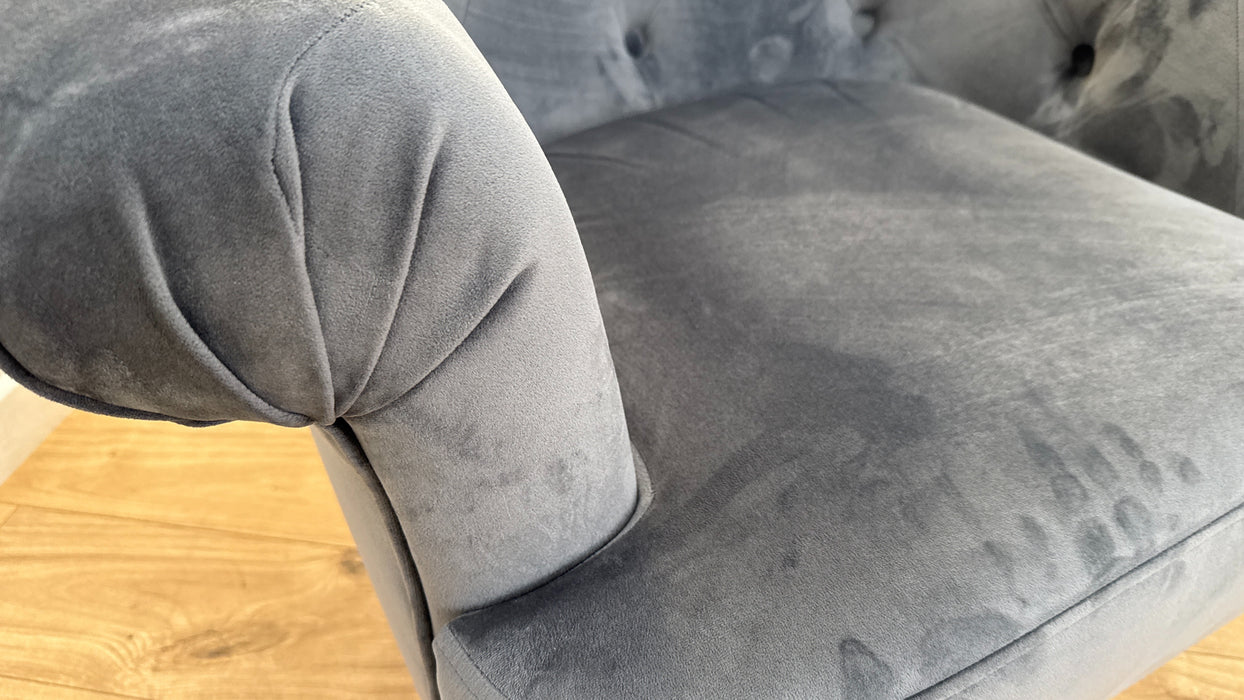 DFS Belair Accent Chair in Denim