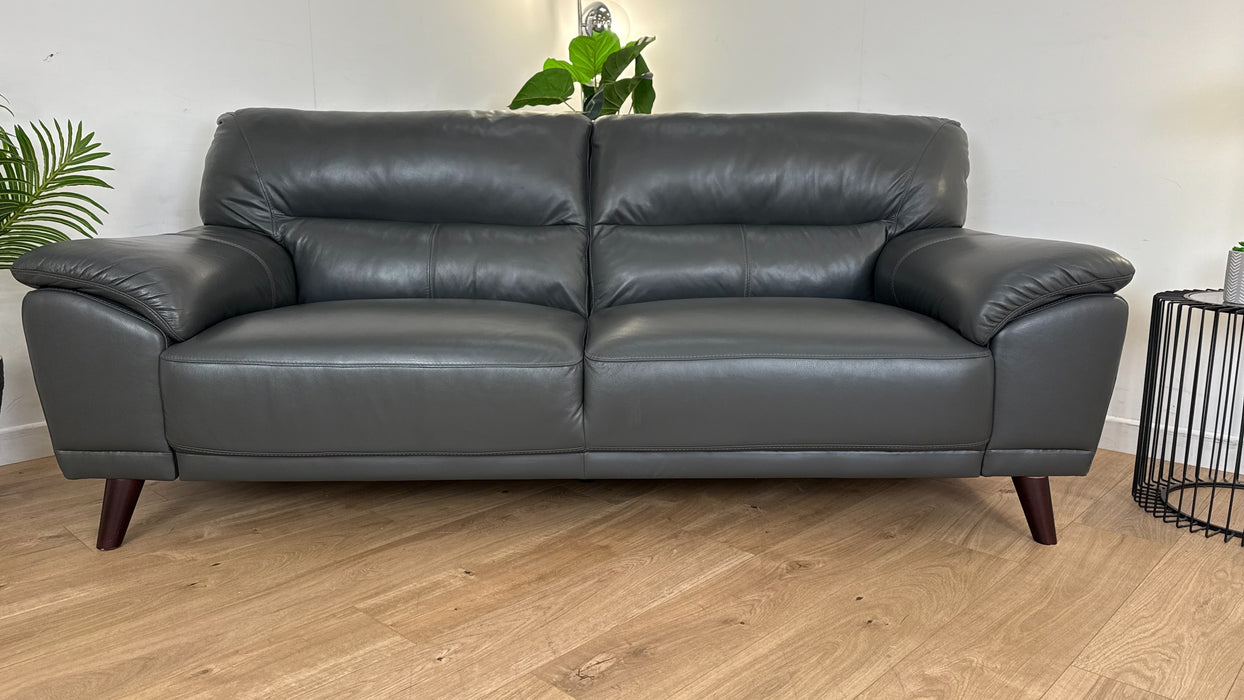 Oakham 3 Seater Leather Sofa