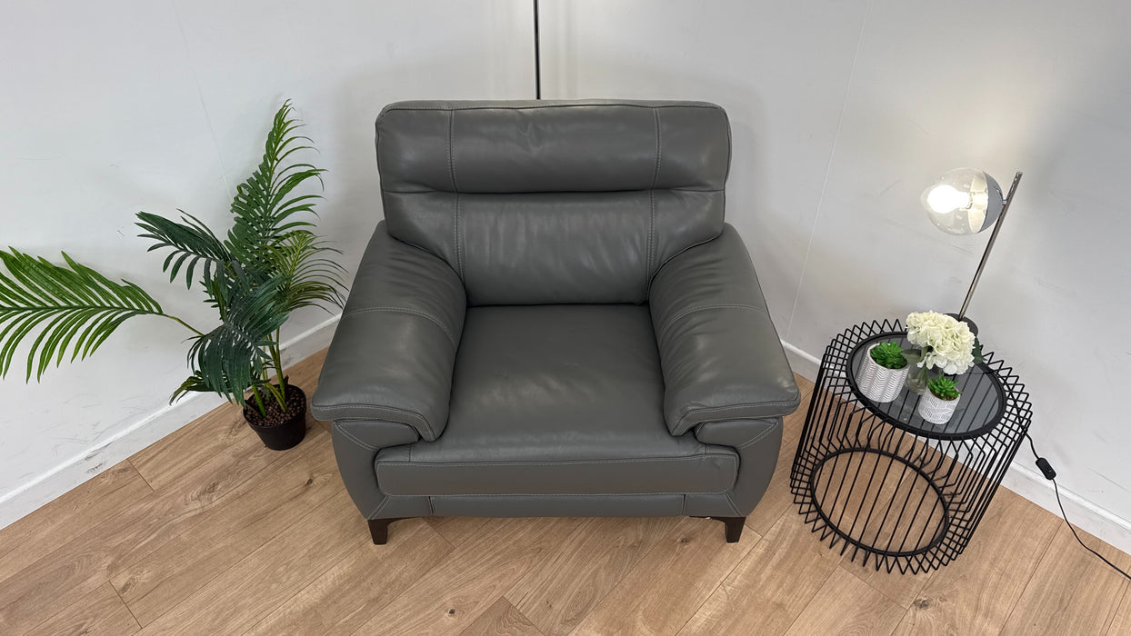 Hanley Leather Chair