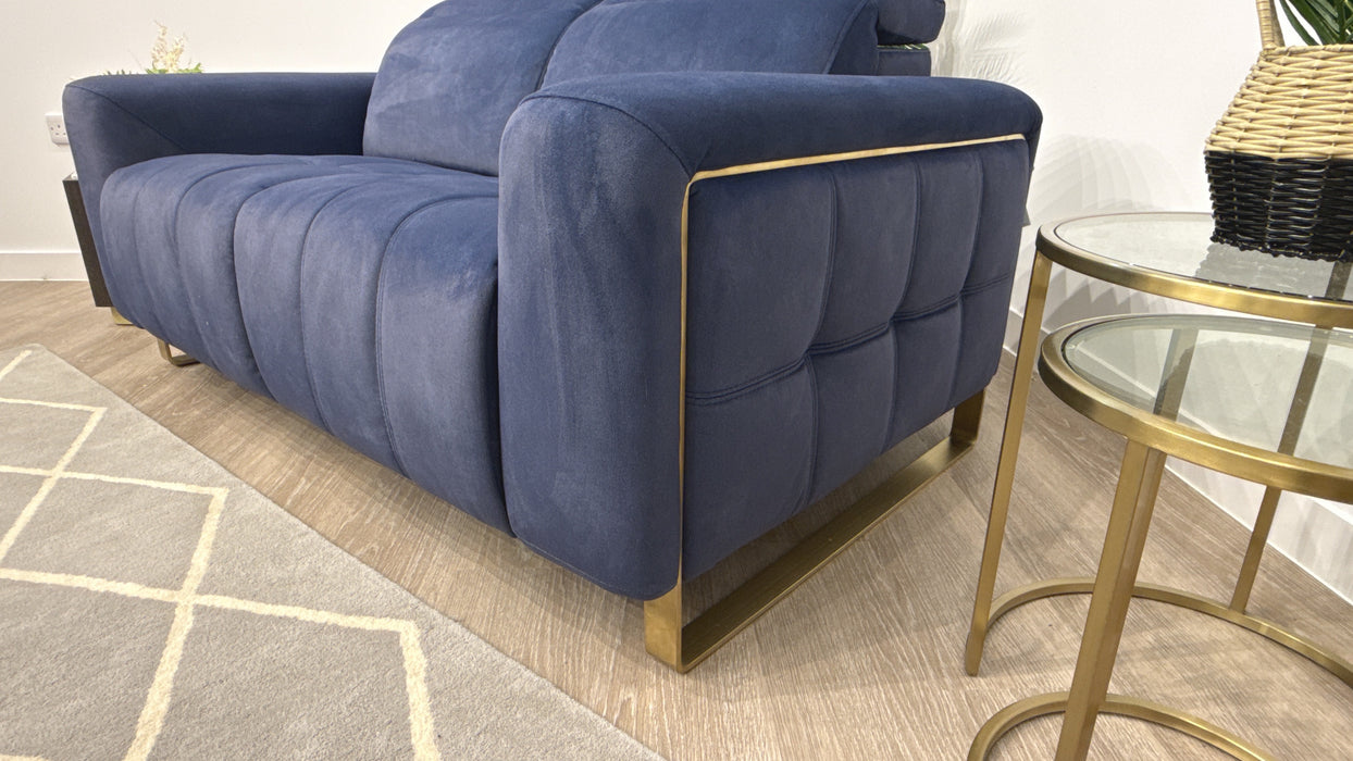 Sofology Marvella Fabric 2 Seater in Lifestyle Flecked Navy