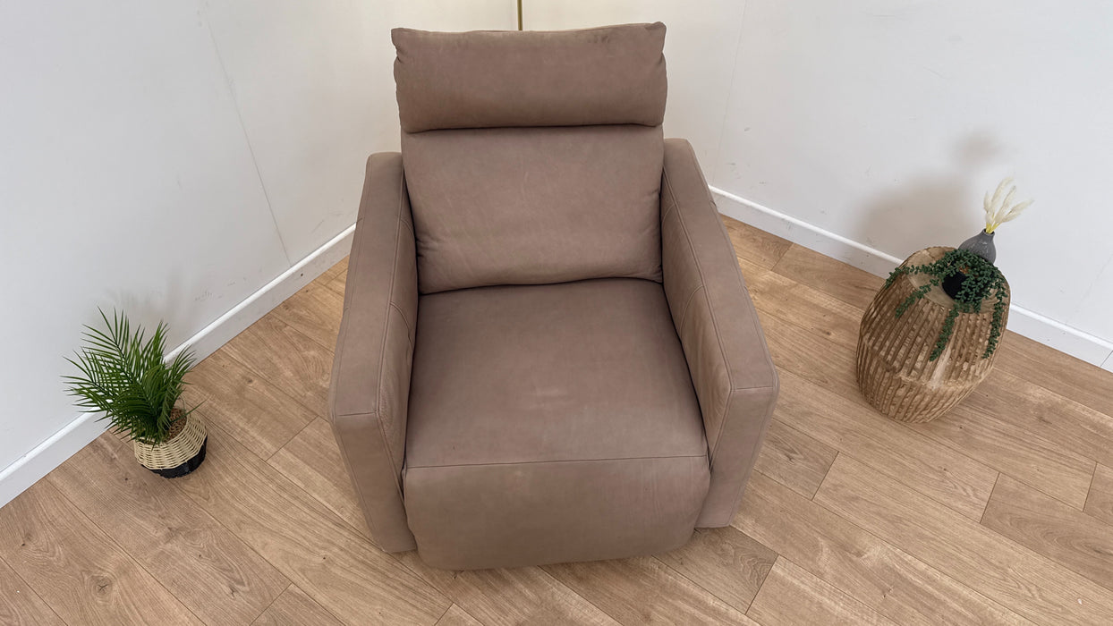 Forton Leather Power Recliner