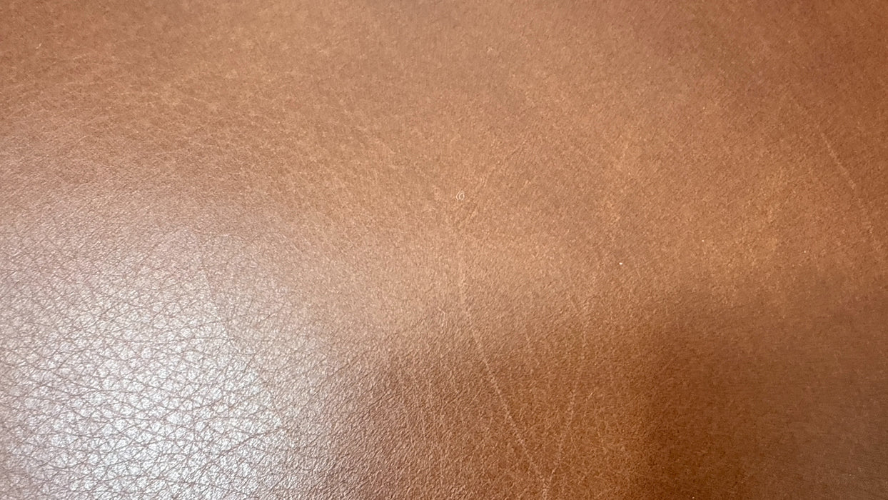 Sofology Adler Leather 4 Seater Asymmetric in Relaxed Soft Brown