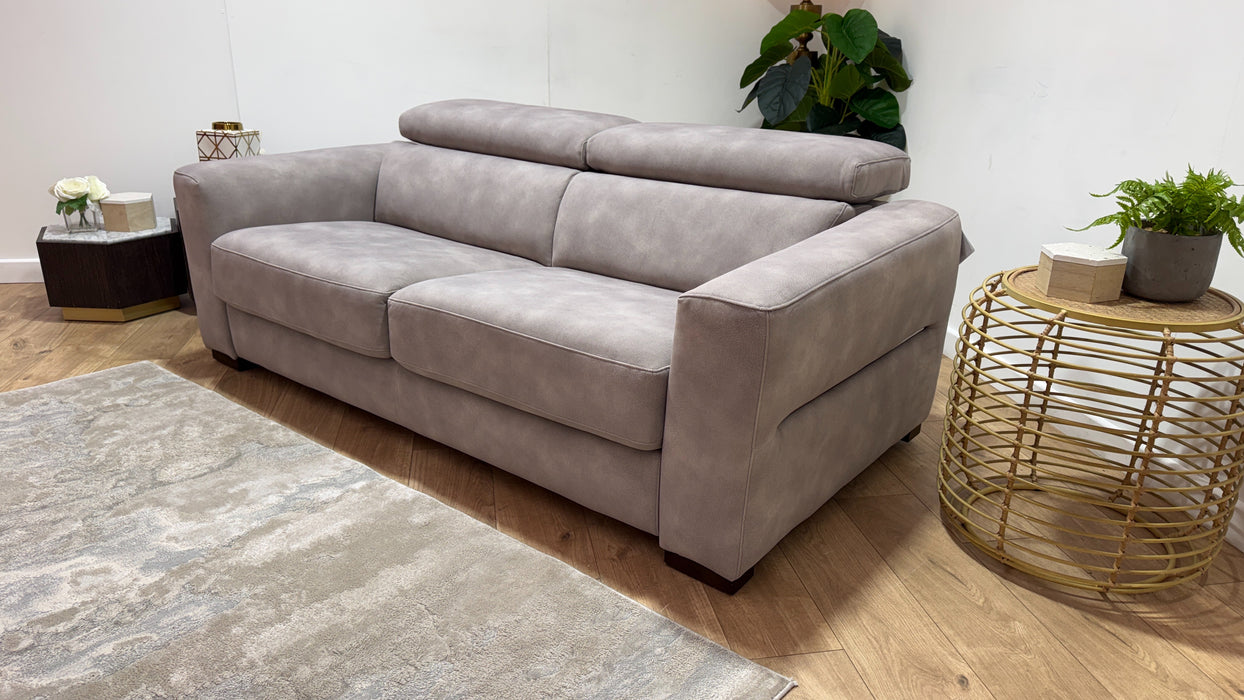 Sofology Metropolitan Fabric 3 Seater Sofa Bed in Lifestyle Mottled Marble