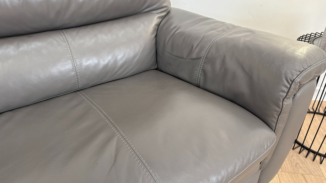 Fantasia 4 Seater Leather Sofa