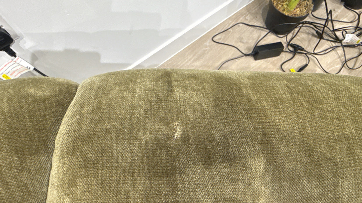 Sofology Waldorf Fabric 3 Seater in Soft Chenille Olive