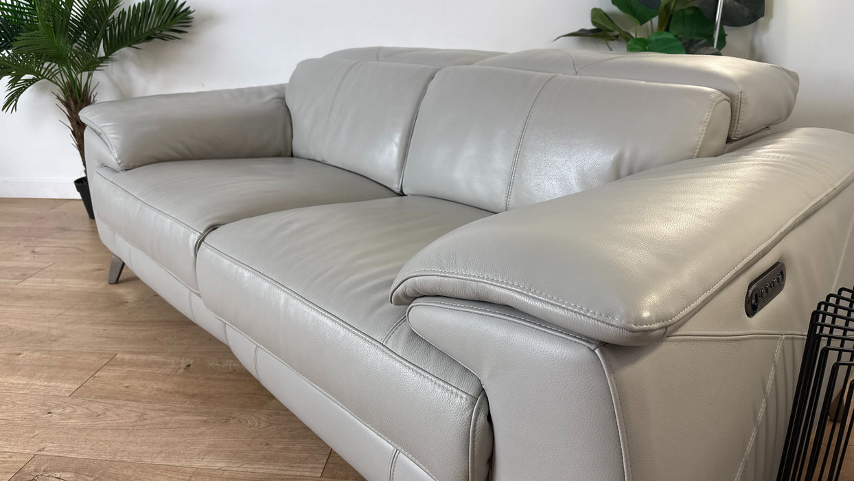 DFS Caldo 2 Seater Sofa Recliner In New Club Misty