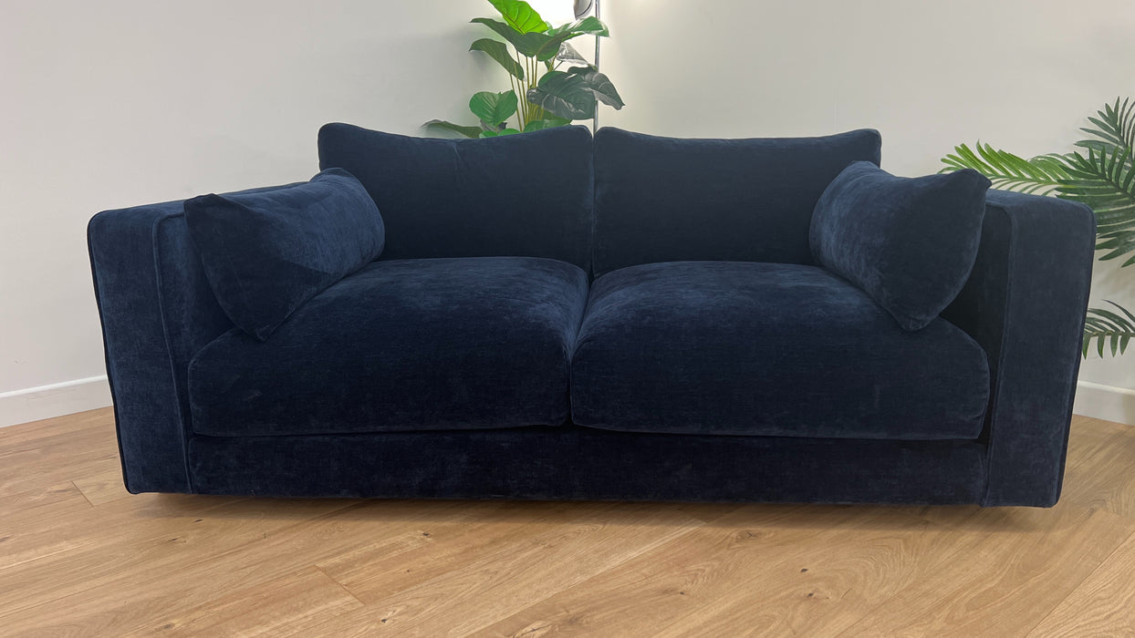 Brantwood 3 Seater - Fabric Sofa - Antique Navy