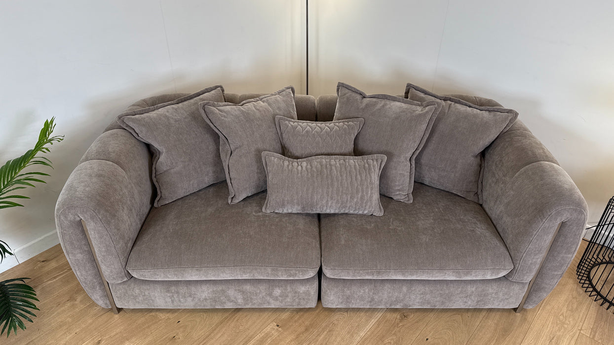 Empress 3 Seater Fabric Sofa