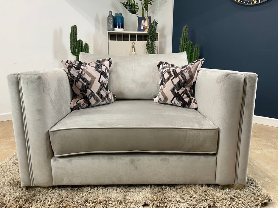 Titan Fabric Loveseat - Festival Steel (WA2)