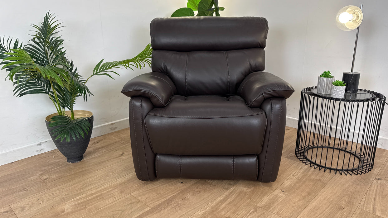 Pryme Leather Power Recliner