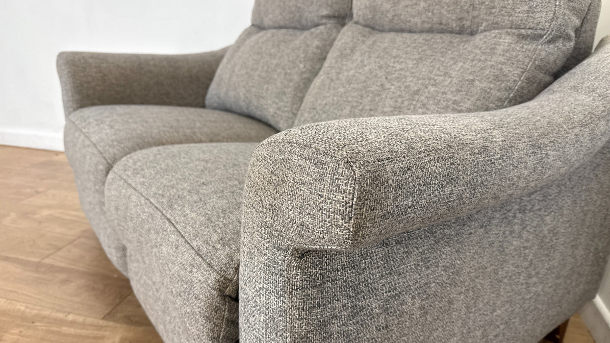DFS The Flair 2 Seater Fabric Sofa in Zinc Energy