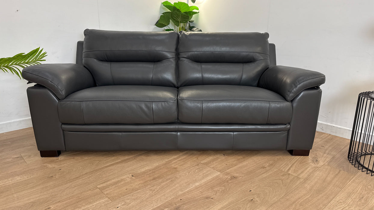 Laiken 3 Seater Leather Sofa