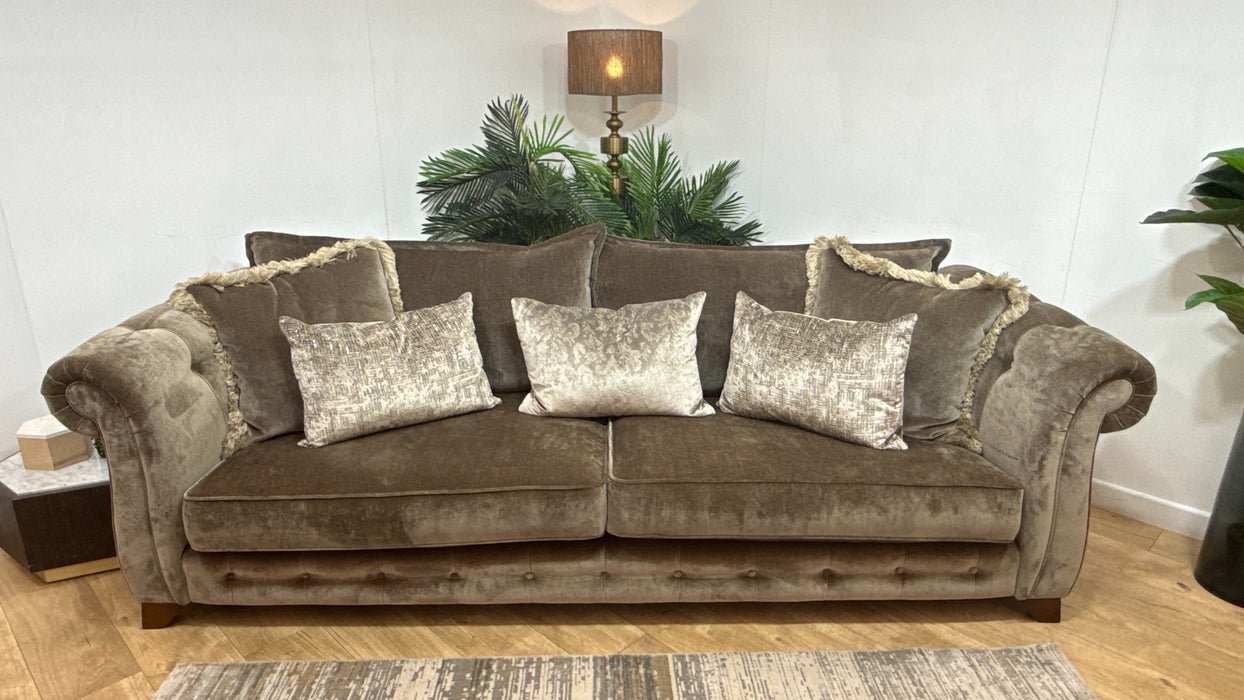 Sofology Grosvenor Grande 4 Seater in Garda Bark Mix