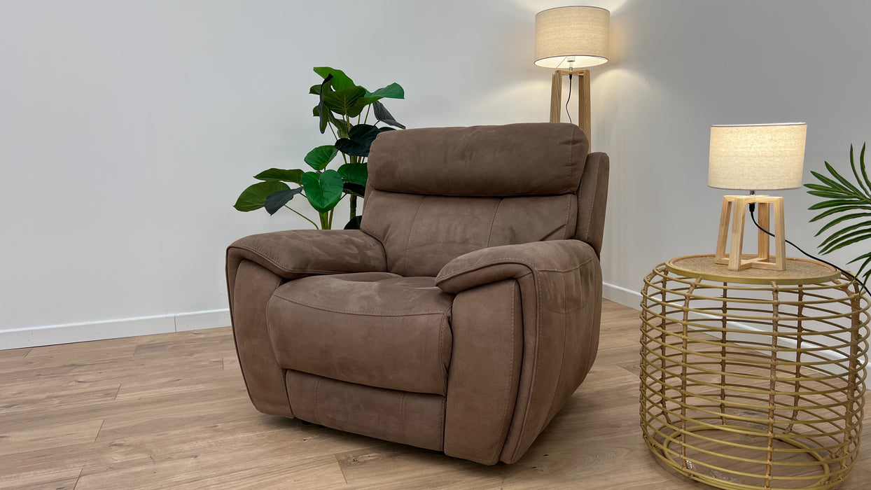 Radley Chair Manual Recliner Natural Fabric