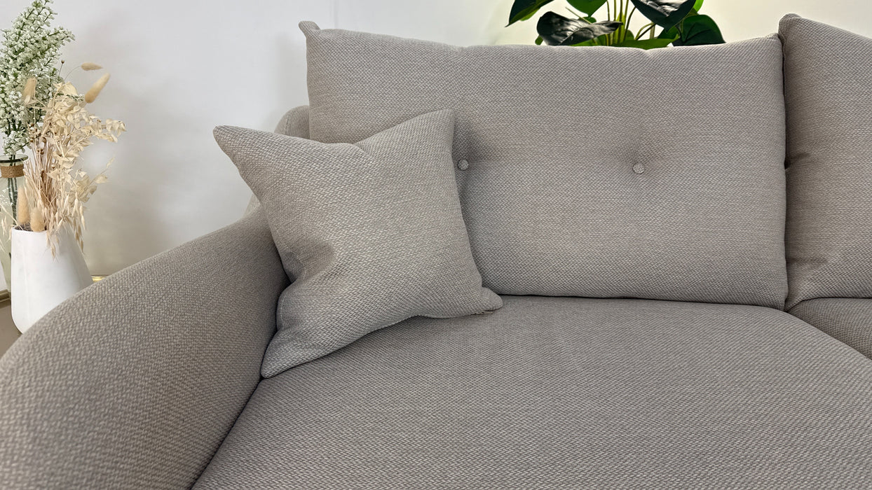 Sofology Ambleside Fabric 3 Seater in Bentley Taupe