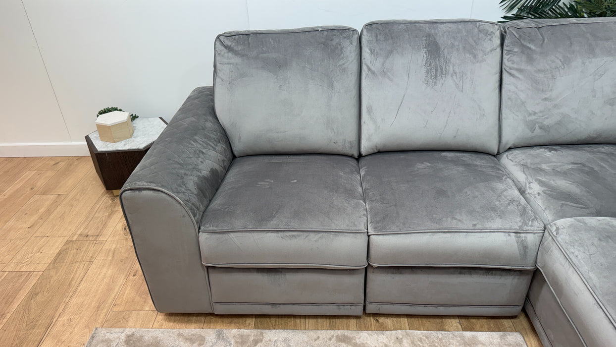 DFS Orka Fabric Recliner Corner