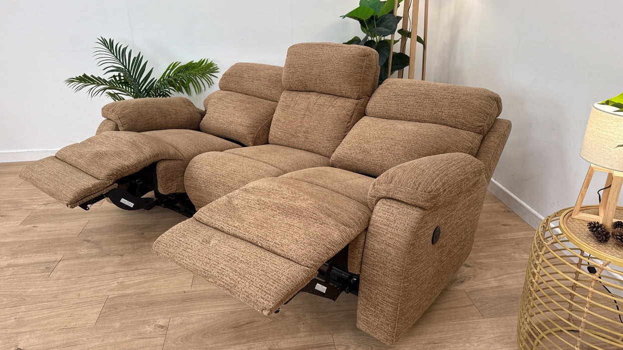 Malta 3 Fabric Seater Power Recliner