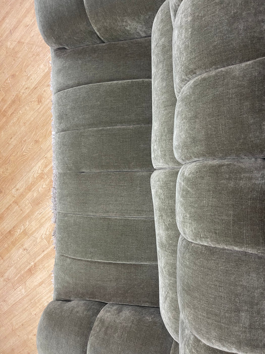 Nobu Fabric 2 Seater - Relaxed Chenille Olive Green (WA2)