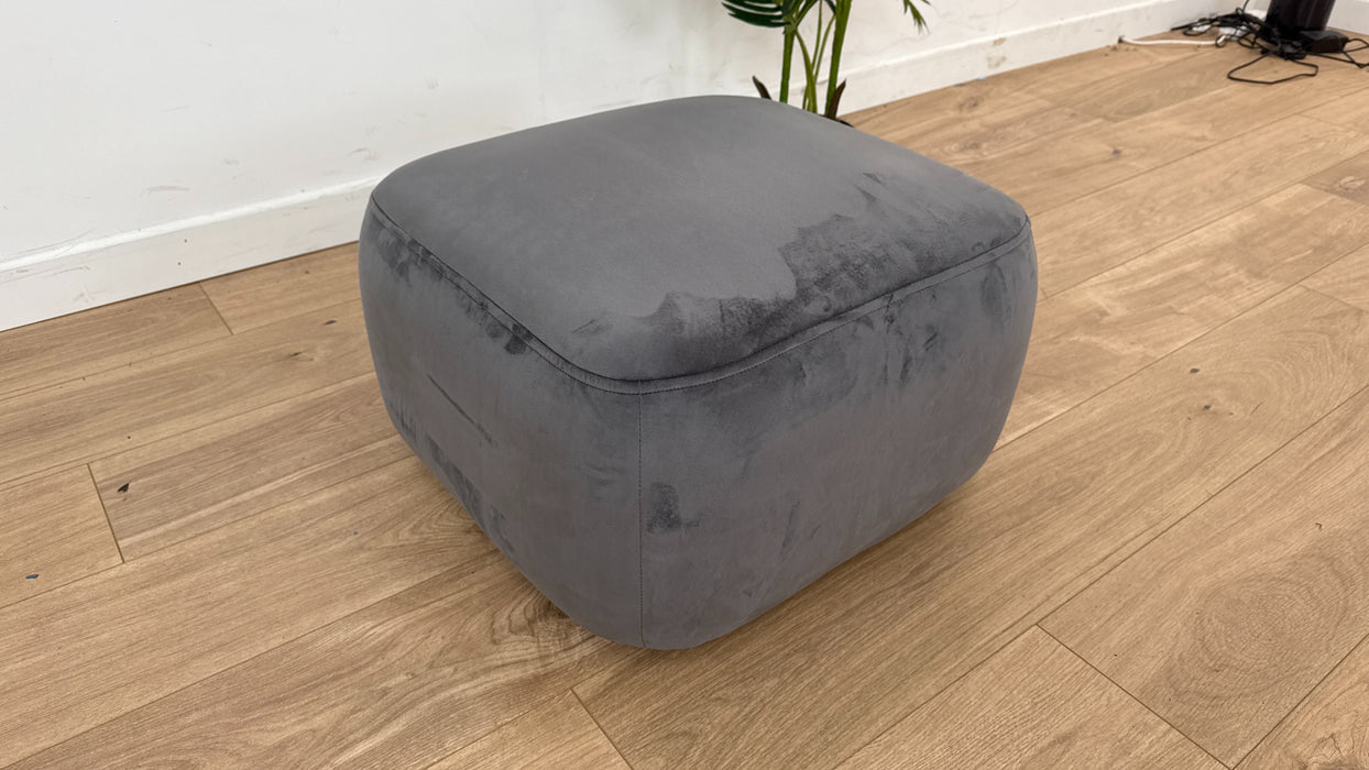 Boney Fabric Footstool