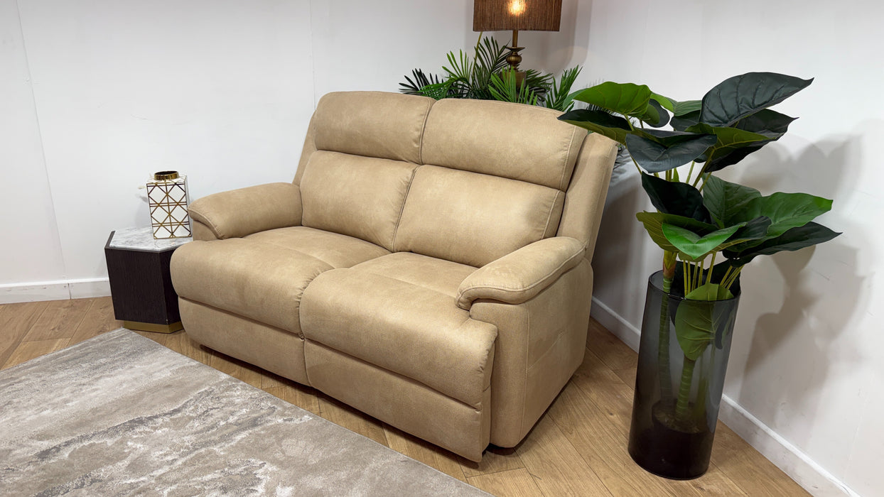 Sofology Gracie Fabric 2 Seater in Putty