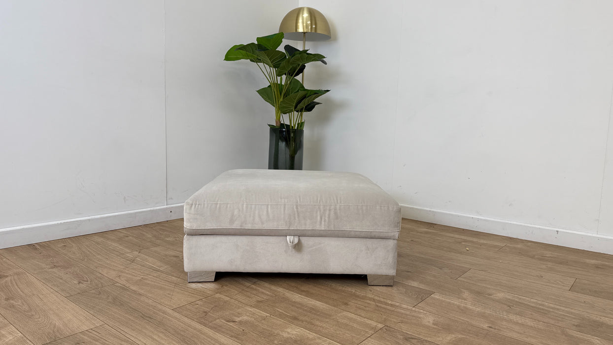 DFS Large Storage Footstool in Natural