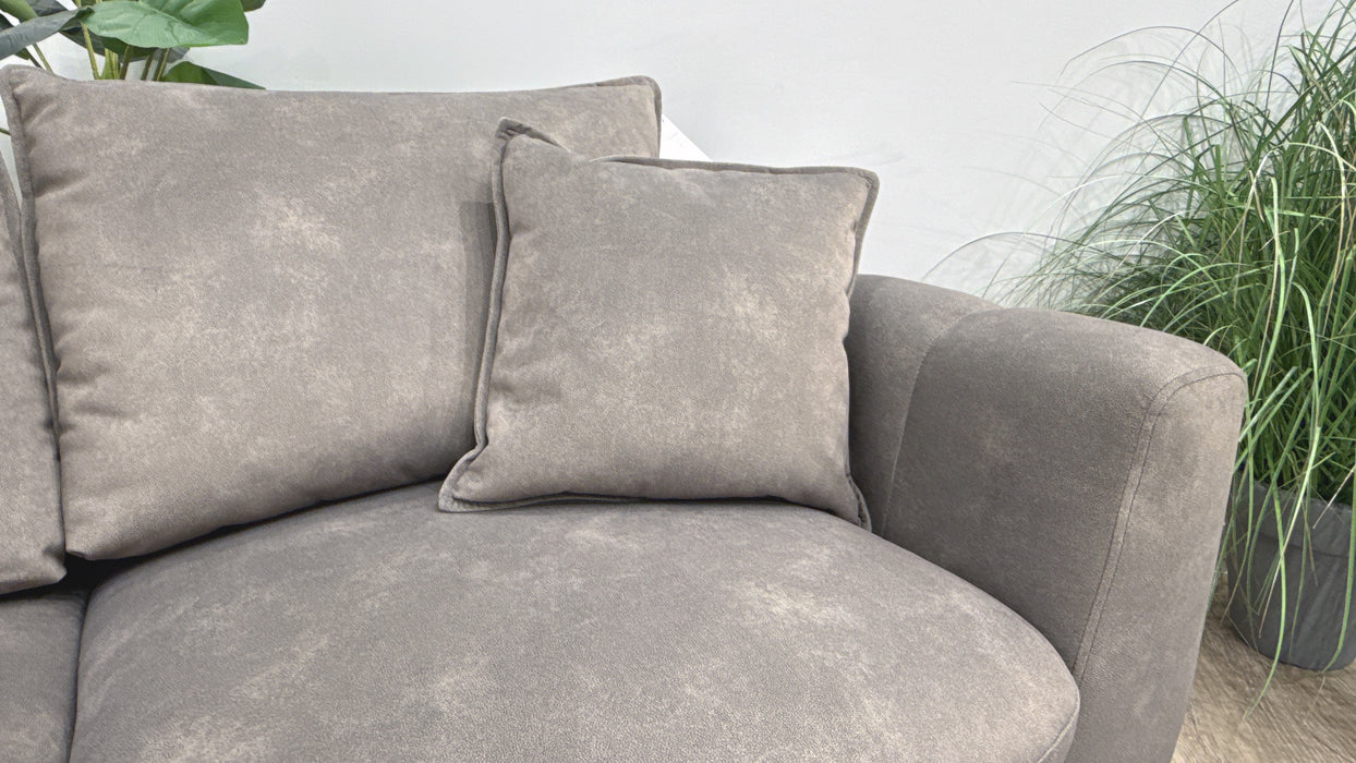 Sofology Hudson Fabric 2 Seater in Lifestyle Flecked Mocha