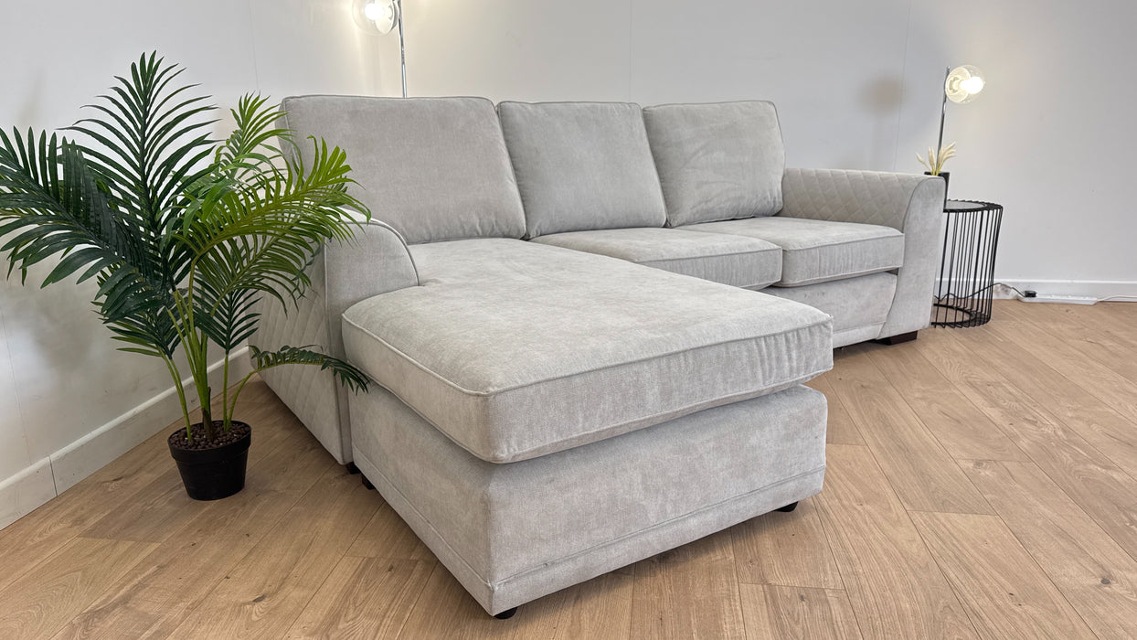 Orka 4 Seater Chaise - Small marks on sofa priced accordingly