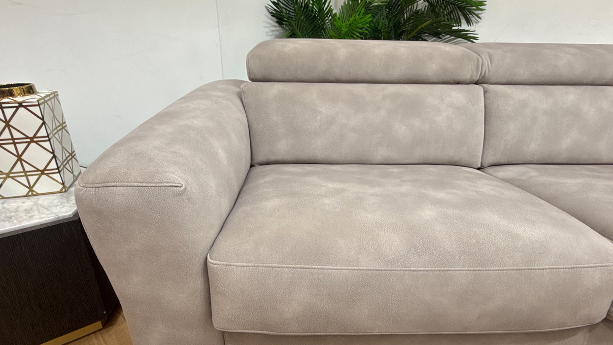 Sofology Metropolitan Fabric 3 Seater Sofabed in Lifestyle Mottled Marble