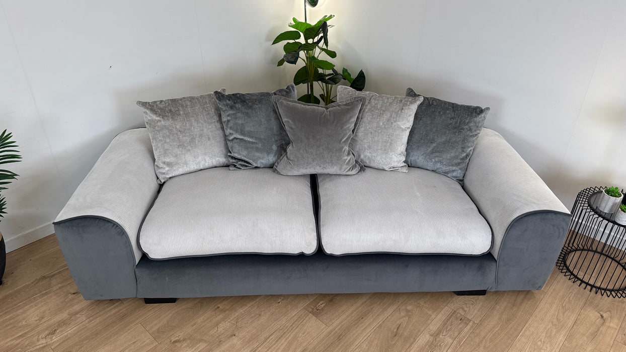 Squish 4 Seater Fabric Sofa