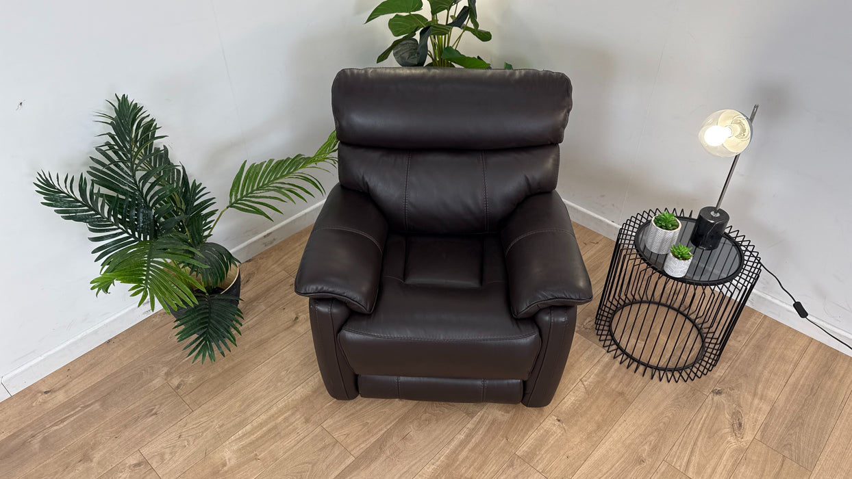 Pryme Leather Power Recliner