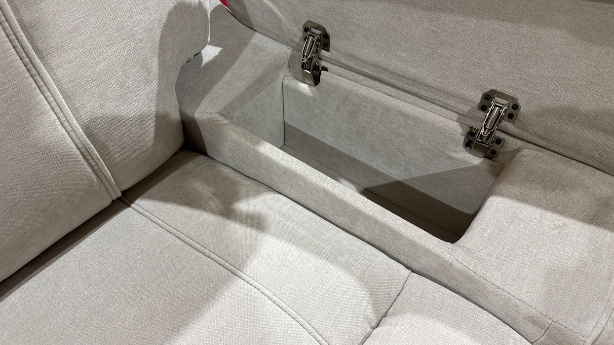 DFS Aventra Power Recline Chair In Silver