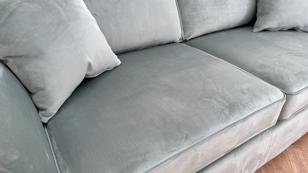 Sofology Keswick Fabric 2 Seater Sofa Bed in Deluxe Velvet Green