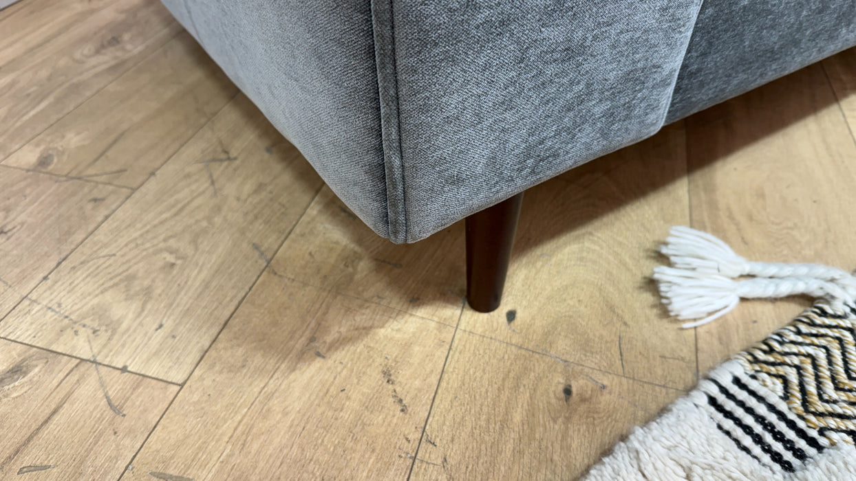 Sofology Bridgerton Fabric 3 Seater in Soft Chenille Slate