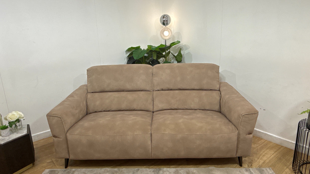 Sofology Dakota Fabric 3 Seater in Lifestyle Mottled Latte
