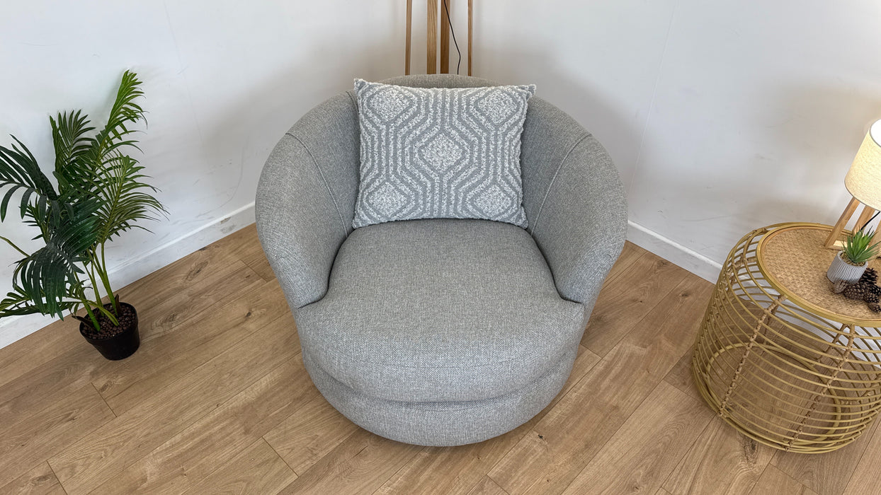 Hawkley Swivel Fabric Chair