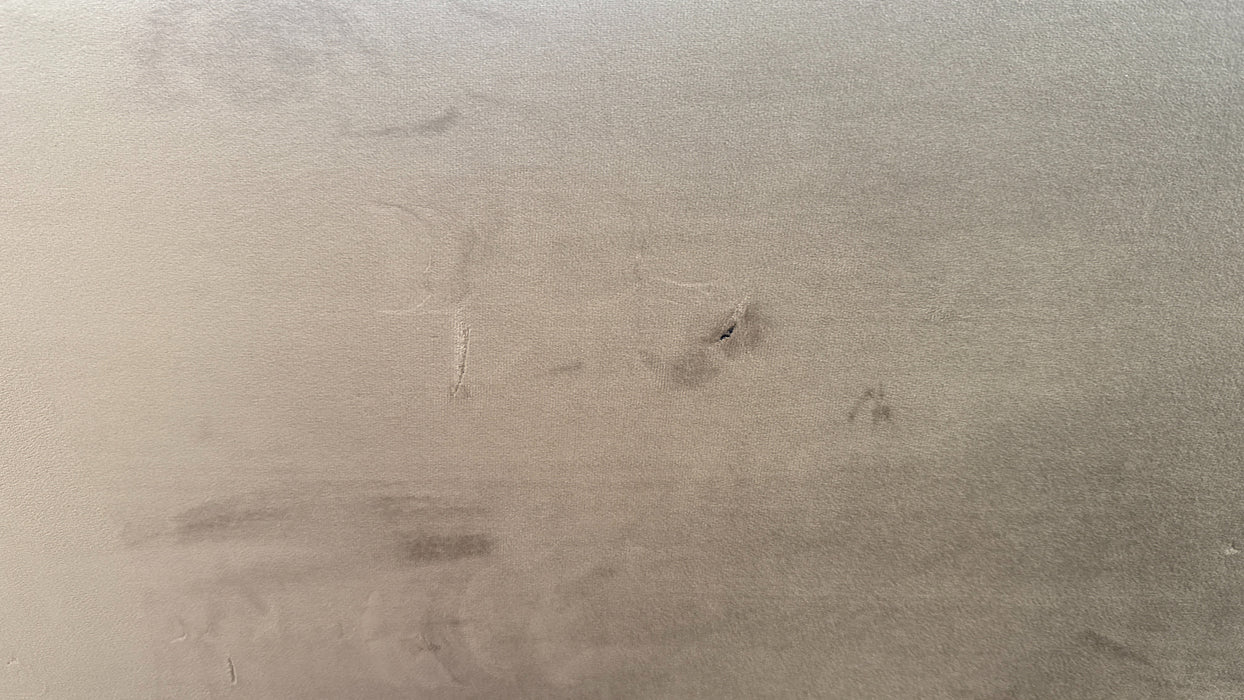 Sofology Fluted Isla Fabric 3 Seater in Mocha All Over