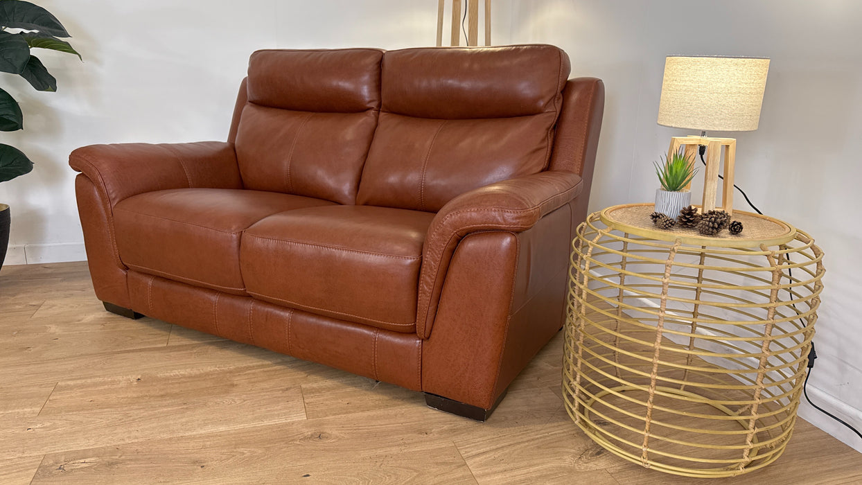 Sabin 3 Seater Leather Sofa