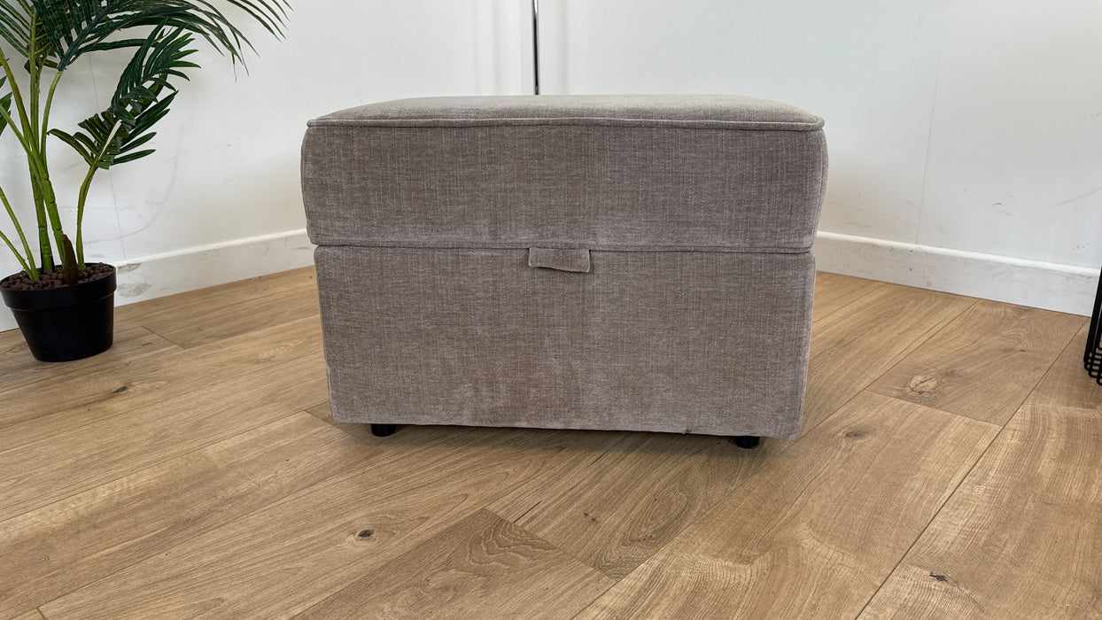 Georgio - Fabric Footstool  -