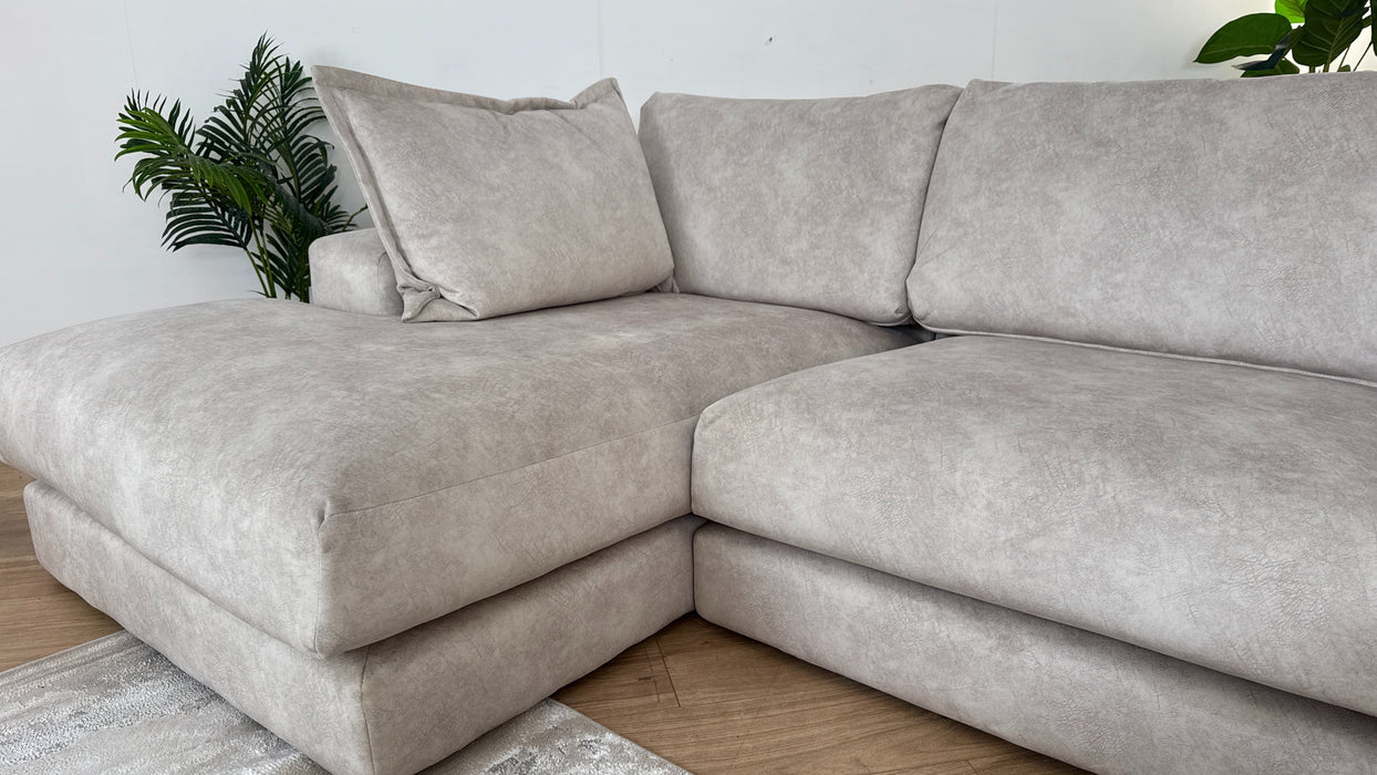 Rest Double Chaise Fabric Sofa