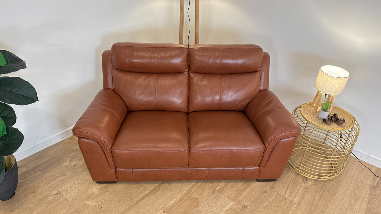 Sabin 3 Seater Leather Sofa