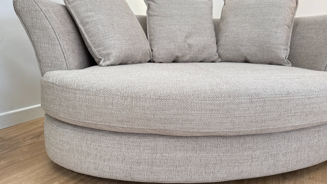 Leanda Oval Cuddler Sofa