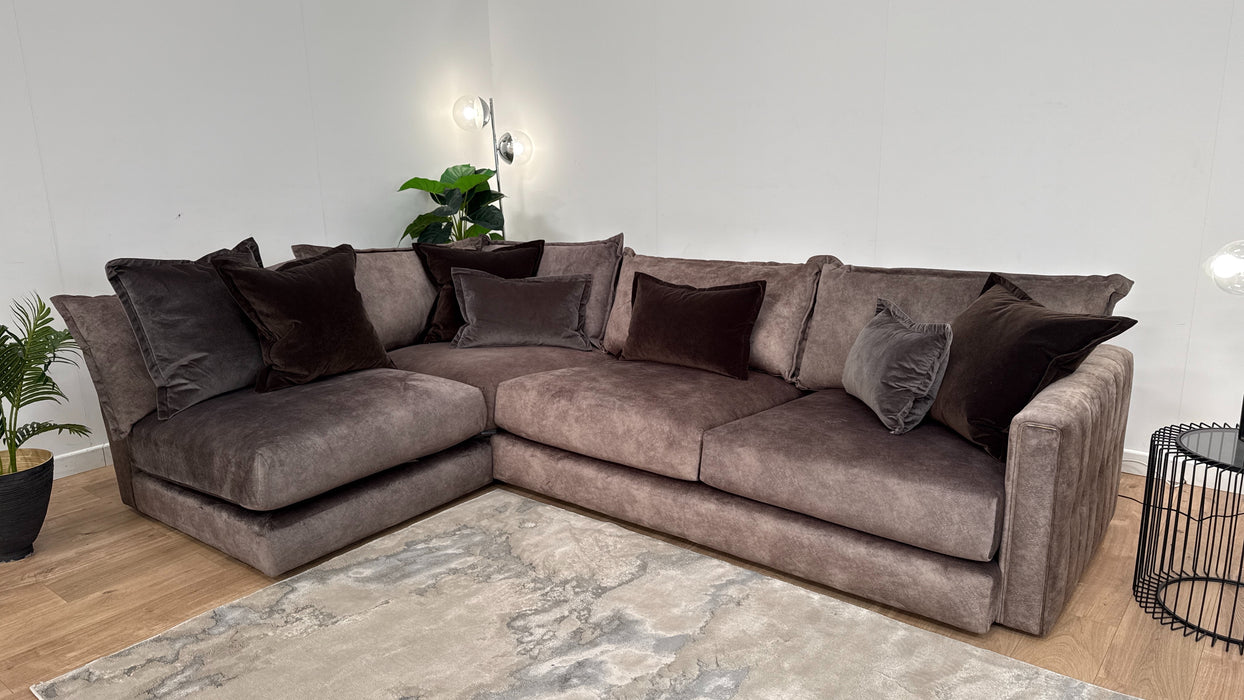 Indulgence 1 Terminal Corner 3 Fabric Sofa