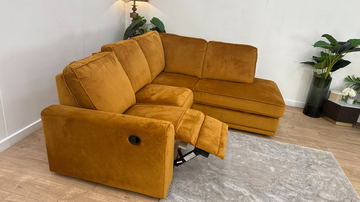 DFS Orka Fabric 2 Corner 1 in Mustard