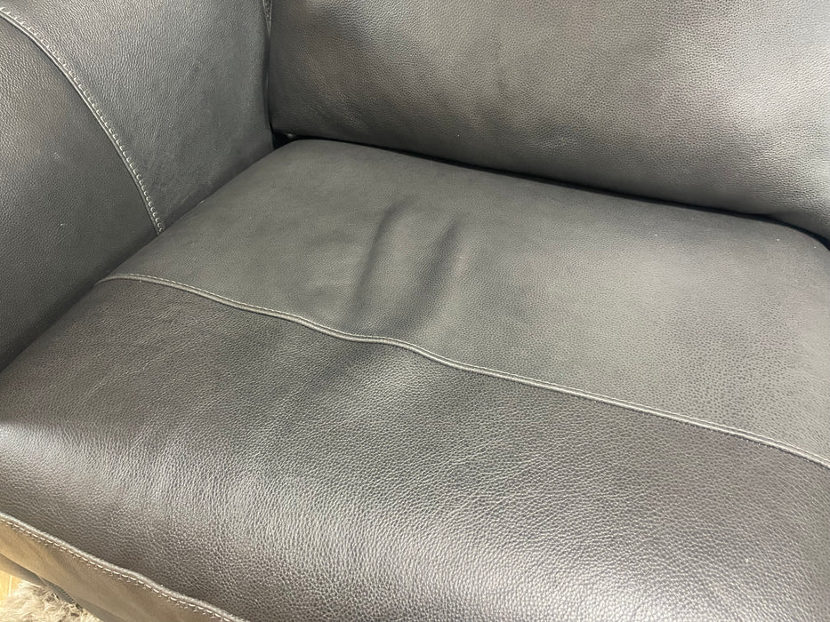 Galleria 2.5 Seater Sofa Apollo Grey Leather (WA2)