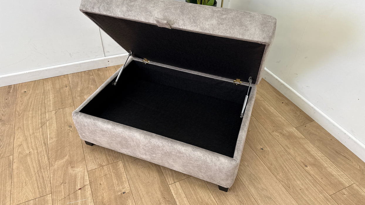 DFS Sophia Footstool in Cream