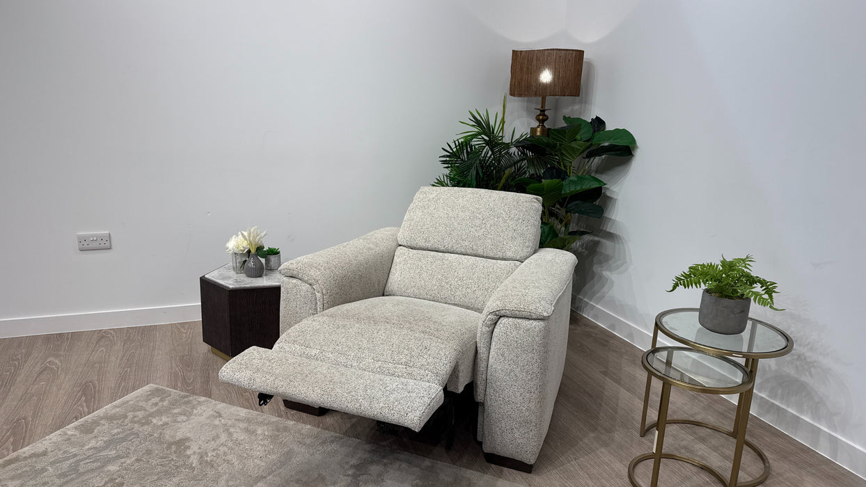 DFS Arwen Power Recliner Chair in Oyster