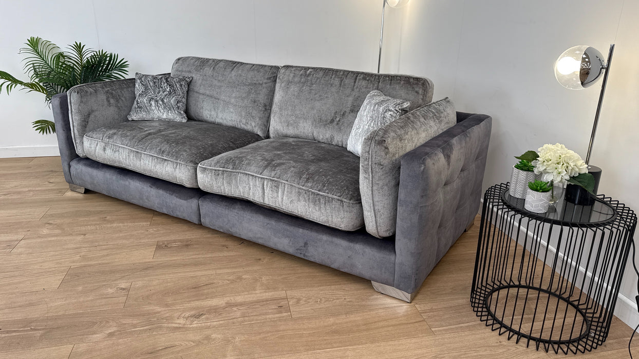 Vivien 4 Seater  - Fabric  Sofa