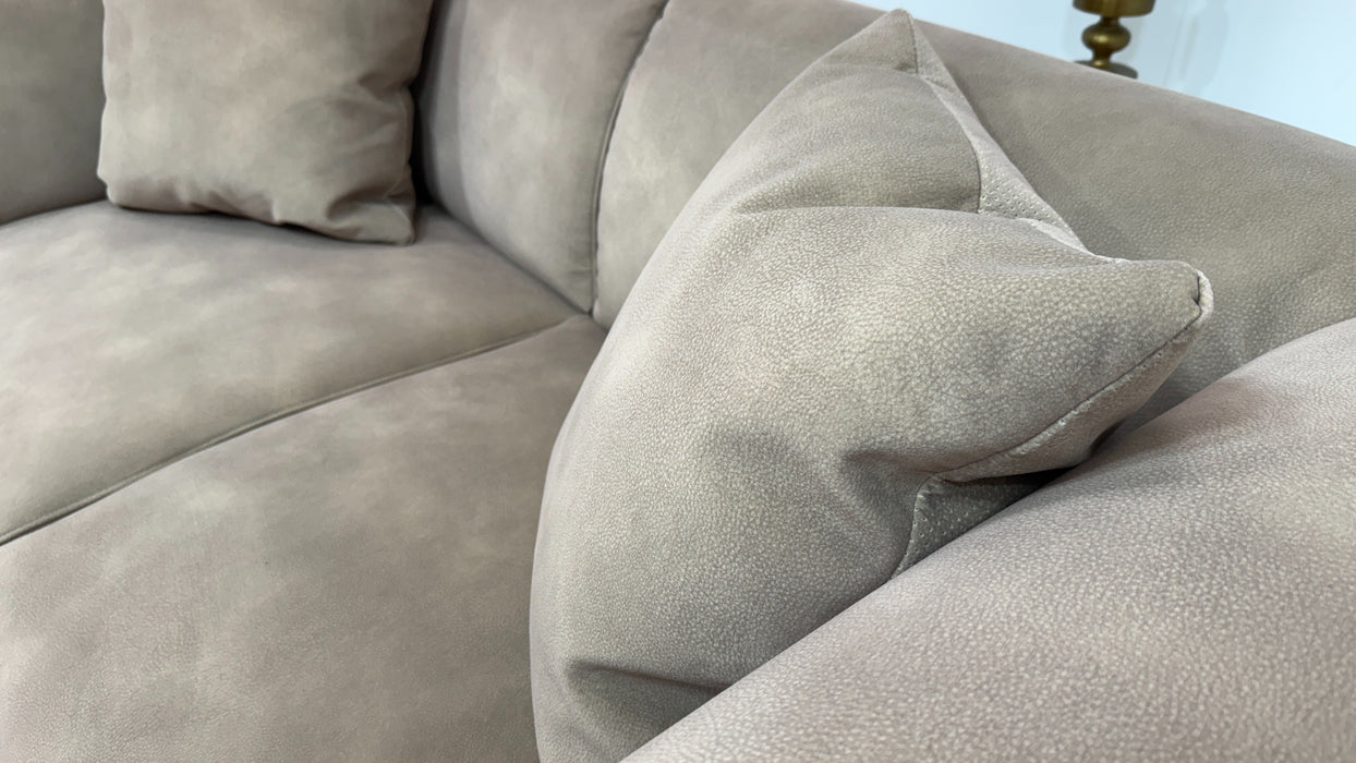 Sofology Nuvole Fabric 2 Seater in Lifestyle Mottled Latte